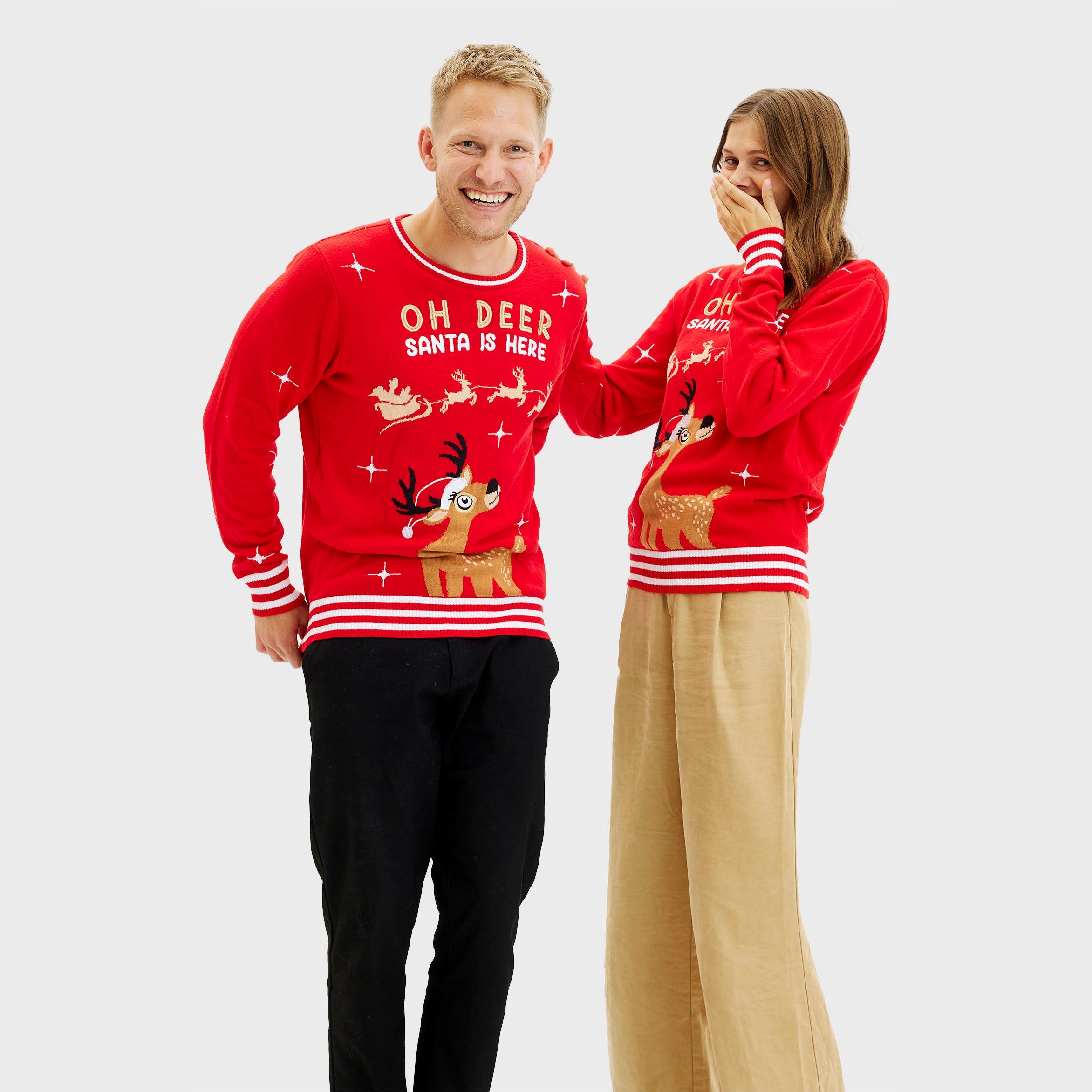 Oh Deer Julegenser - Kvinde.