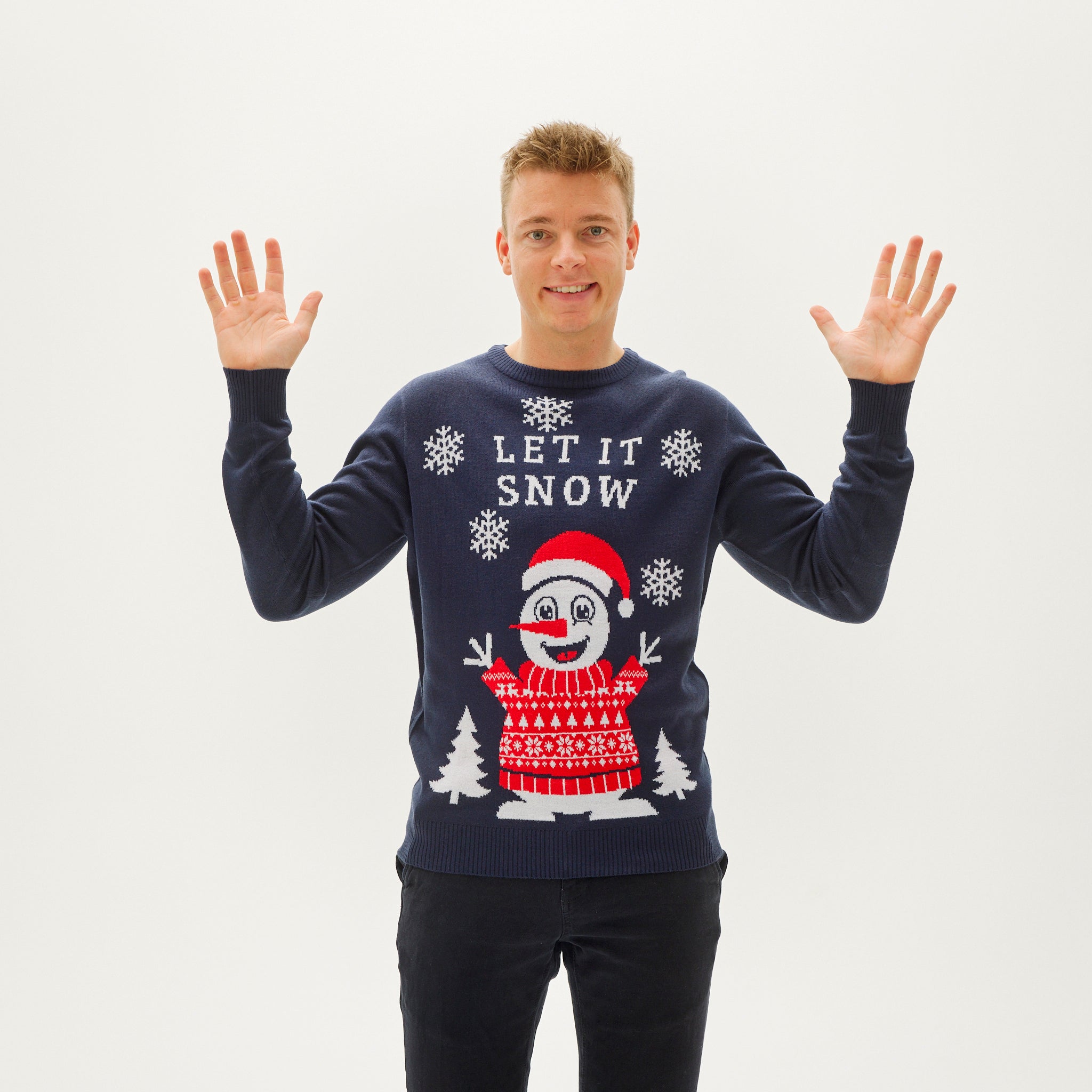Let It Snow Sweater - Herre