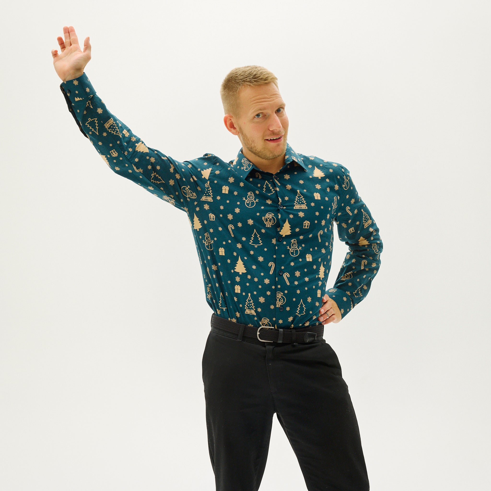 The Snowman's Christmas Shirt - Herre.