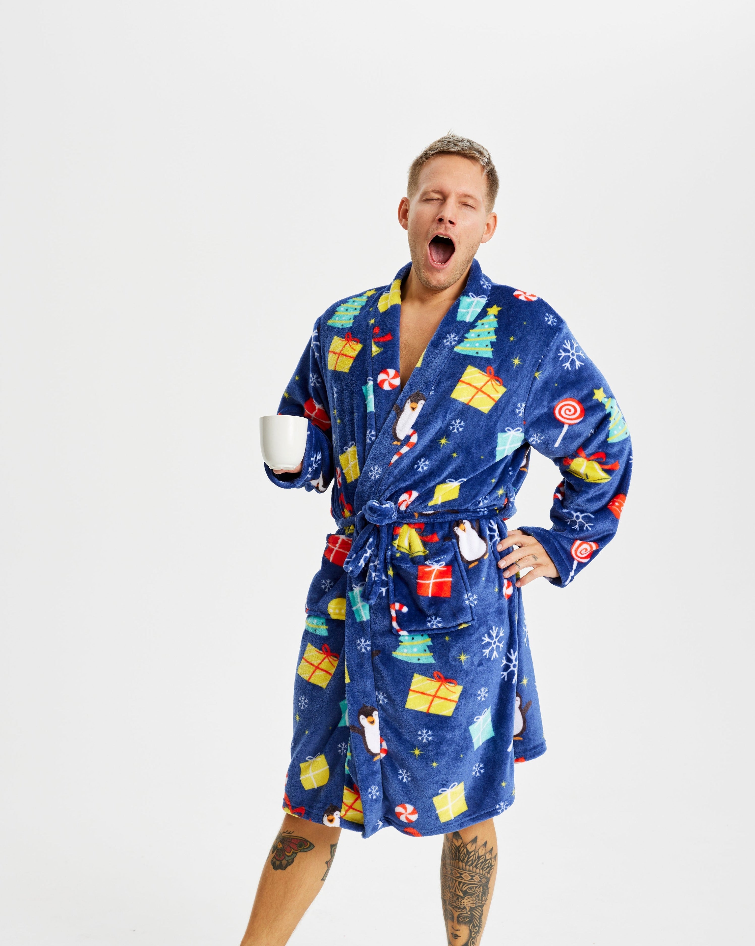 Julebadekåpe - Navy